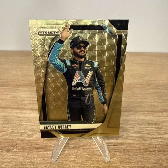 2025 Panini Prizm Racing Bayley Currey Gold Vinyl  1/1! Rare