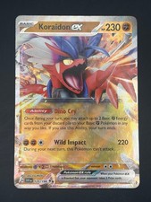 Koraidon ex Holo Double Rare SV01: Scarlet & Violet Base Set 125/198 NM