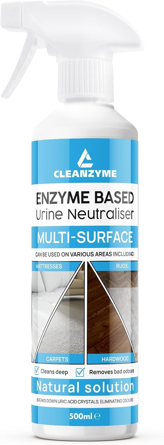 Urine Odour Neutraliser 500ml Enzyme Cleaner for Pet & Human Urine Carpet - Image 4