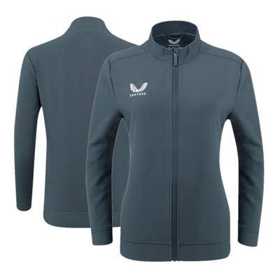 Castore Women's Track Jacket (Size 10) Training Dark Slate Jacket - New
