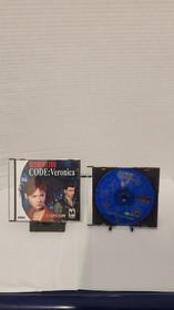Resident Evil Code Veronica C Sega Dreamcast Disc 1,2 And Manual Lot TESTED