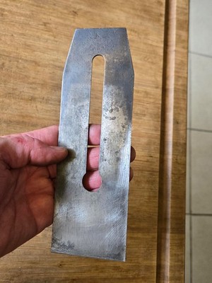 Antique Stanley Wood Plane Iron  2 5/8'' Harder to Find Early