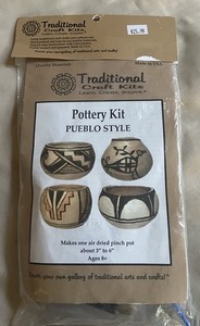 NEW Traditional Pottery Craft Kit - Pueblo Style Pot
