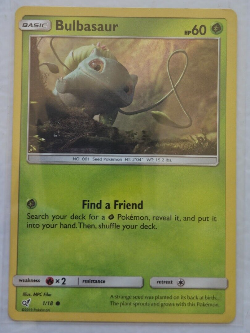 bulbasaur pokemon card detective pikachu Bulbasaur #1 Prices | Pokemon Detective Pikachu