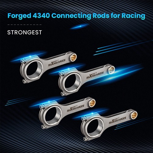 4x Performence Connecting Rods for Toyota Camry MR2 Celica GT SX 5SFE 5S-FE 2.2L - Picture 9 of 9