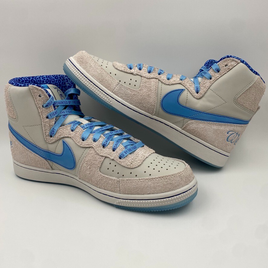 シューズ(男性用) NIKE TERMINATOR HIGH PRM 9.5 NWT Nike Terminator High Seattle Green Yellow Sneaker Mens