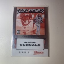 2021 Panini Classic Beginnings Silver #CB-JC Ja'Marr Chase (RC) Bengals