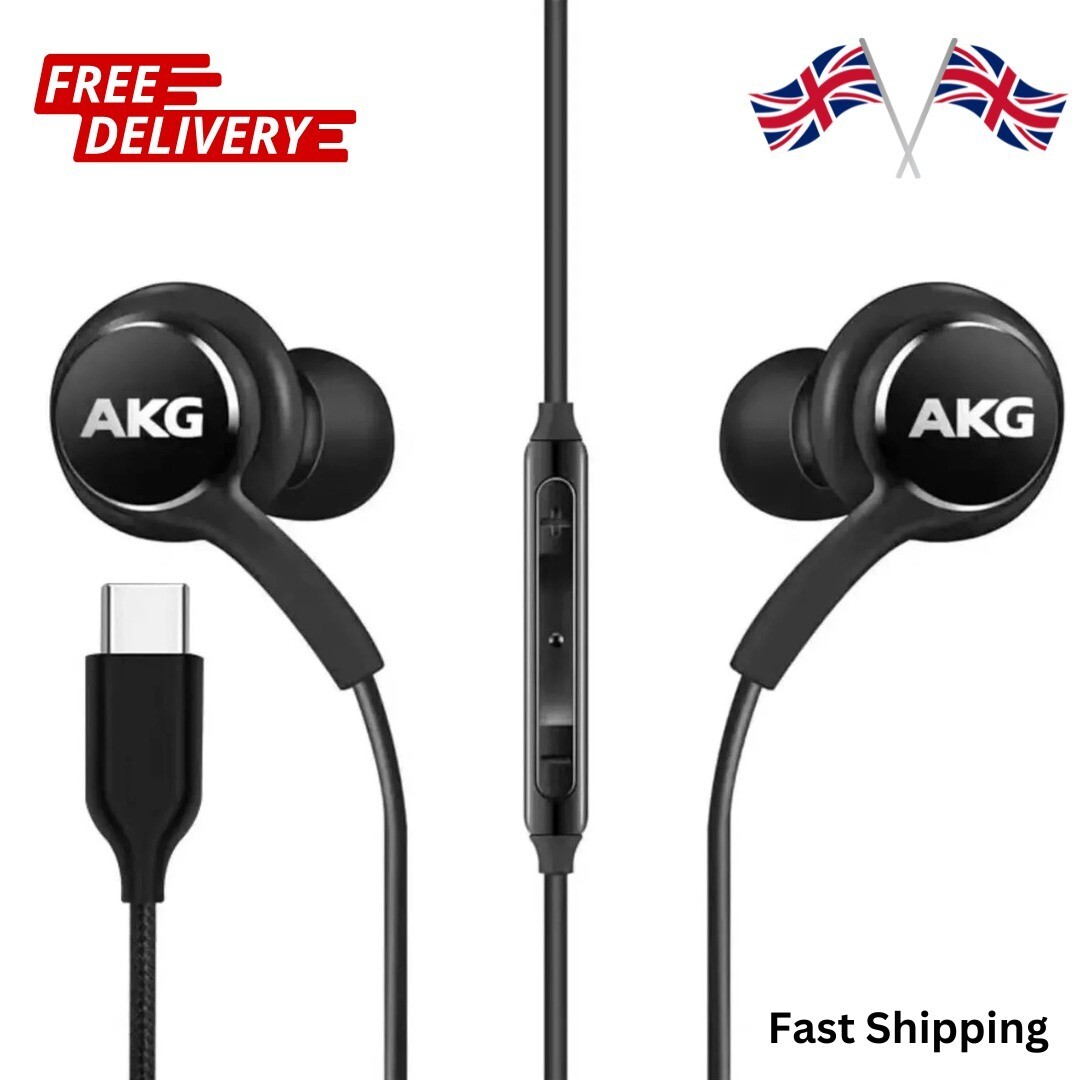 USB-C Earphones Headphones for Samsung Galaxy S22 S21 Ultra S20 FE