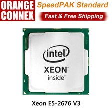 Intel Xeon E5-2676 V3 CPU 12 Core 24 Threads 2.4 GHz 30MB LGA 2011-v3 Processor