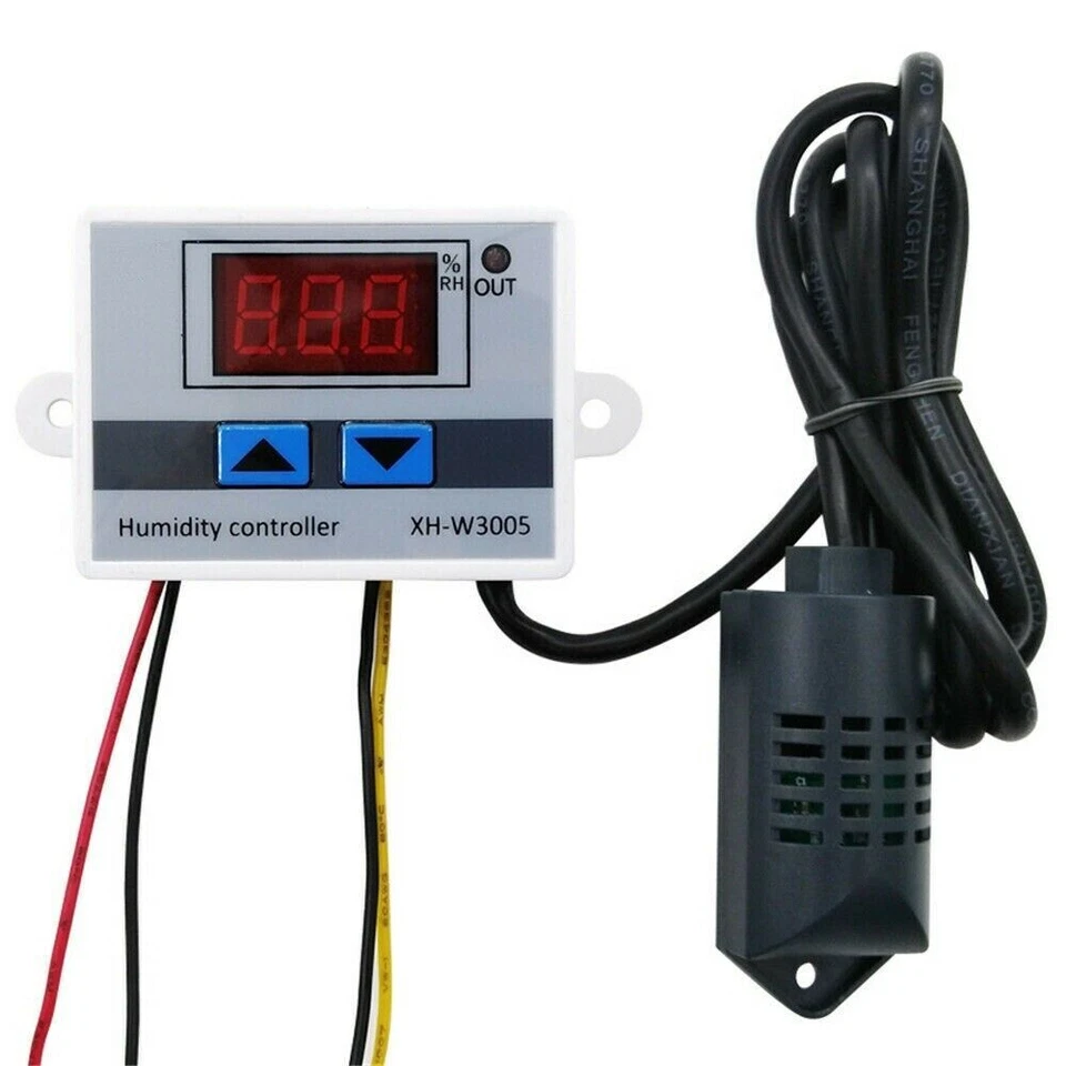 W3005 Incubator Digital Humidity Controller Hygrometer Switch Tester AC DC - Image 2 of 4