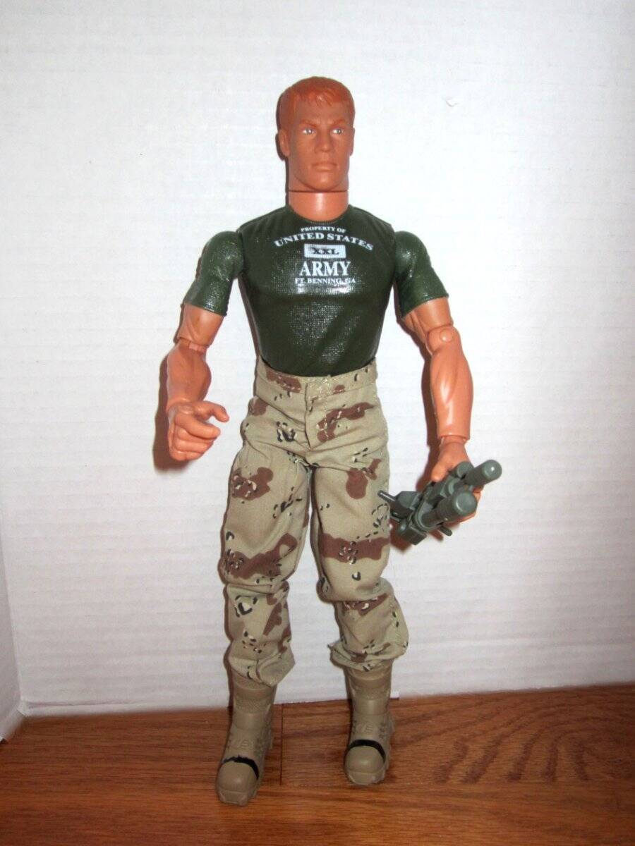 Vintage Hasbro 1996 Pawtucket G.I Joe U.S Army Military articulate