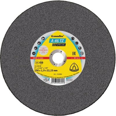 25 Klingspor A 46 TZ Special Trennscheibe 230 x 1,9 Inox Flexscheibe Edelstahl