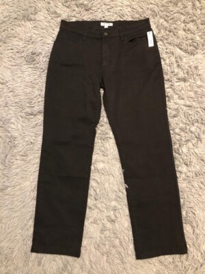 Goodthreads Men's Black Slacks 33W x 30L Pants Straight Leg Chino Athletic