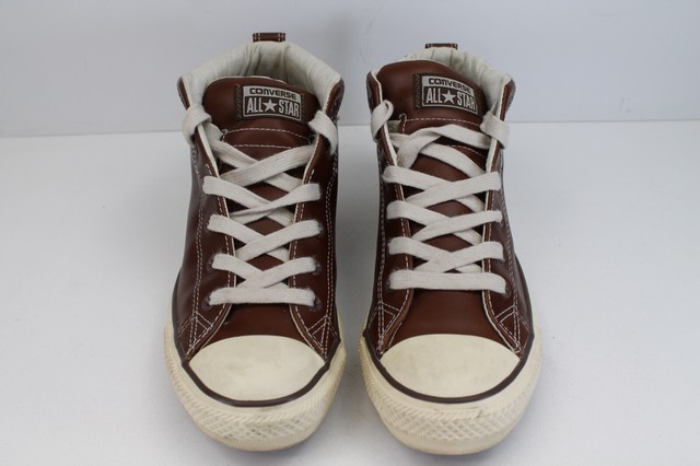 leather converse ebay