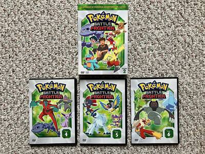 Pokemon: Battle Frontier - Volumes 1 and 2 DVD Dubbed Sets, Tested