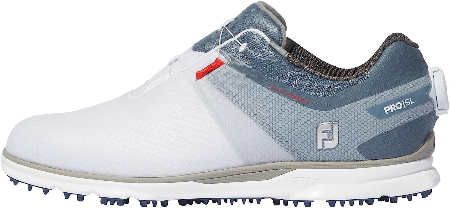 Мужская обувь для гольфа FootJoy PROSL SPORT BOA WIDE 53314 White Blue US65245 см 53490₽