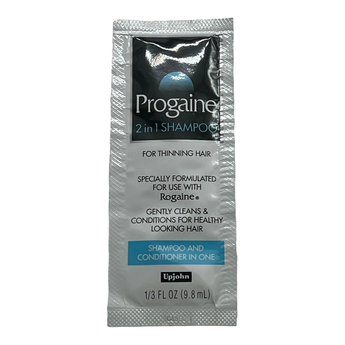 PROGAINE 2 in 1 Shampoo Thinning Hair Use with Rogaine 9.8 ml Travel