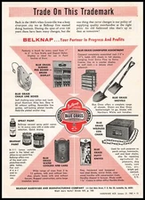 1965 Belknap Hardware Louisville Kentucky Blue Grass Tools Vintage Print Ad