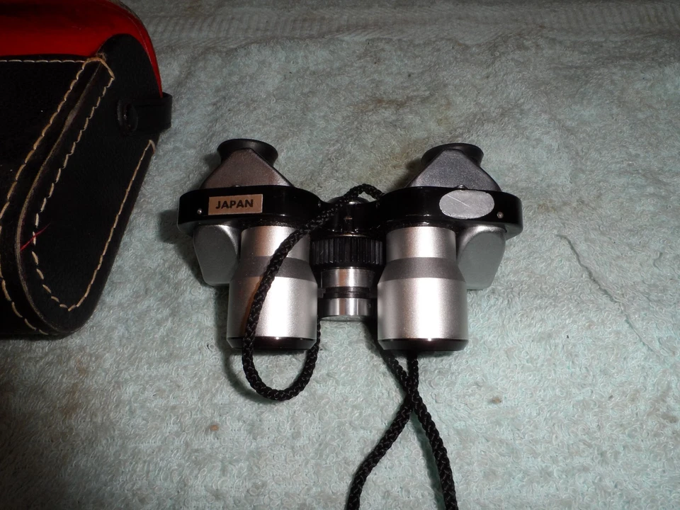 Seui Vintage Sun Scope E40 Binoculars Opera Glasses 7X18 w/Case - Image 2 of 4