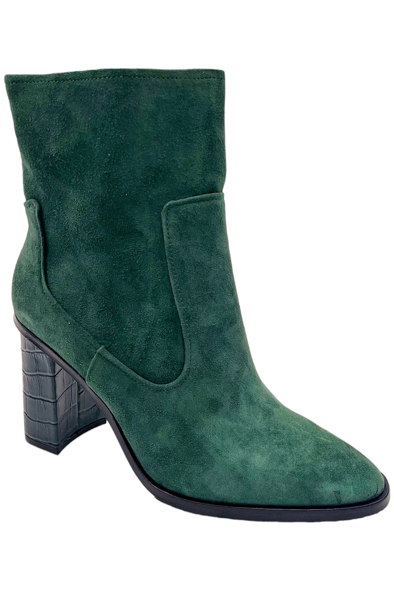 Donald Pliner Women's Maymi Kid Suede Heeled Bootie