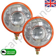 2 Headlight Lamp Light For Massey FE35 FF30 TE20 TEA20 TED20 TEF20 25 35 35X 65