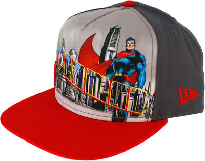 Superman Hero Post Snapback Cap