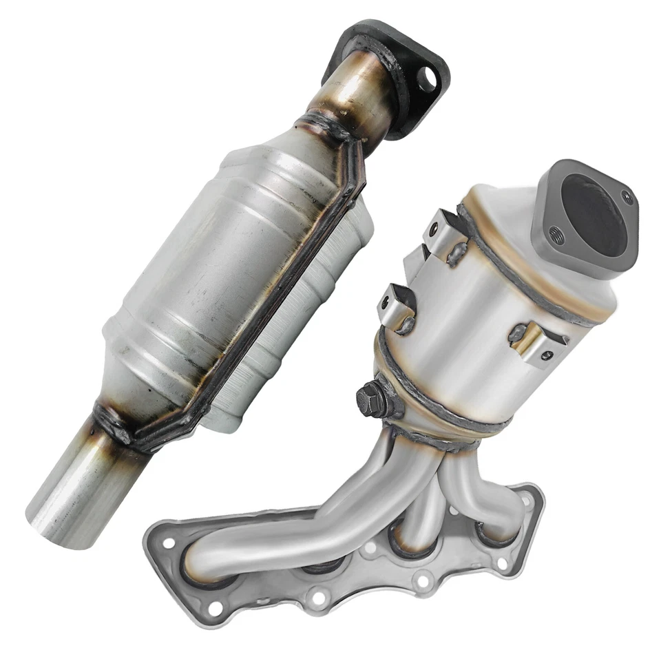 Convertidor catalítico Hyundai Accent 2012-2017 1,6 L par delantero y trasero EPA Foto 2 de 4