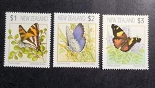 N. Zealand 1991 Butterflies Set  MUH  F8