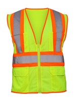 Sas Safety 690-2114 Hi-viz Class-2 Flame Retardant Safety Vest With 2-tone Re... on sale Sas Safety 690-2114 Hi-viz Class-2 Flame Retardant Safety Vest With 2-tone Re... on sale