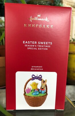 Hallmark Ornament-2020-EASTER SWEETS-Basket-Season's Treatings-Special Edition