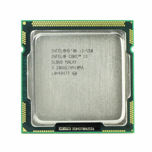 Intel Core i3-550 CPU Dual-Core 3.20GHz / 4MB LGA1156 SLBUD Processor - Picture 1 of 1
