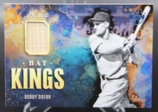 Bobby Doerr - 2021 Diamond Kings 05/25 Holo Platinum Blue Bat Kings HOF - Boston