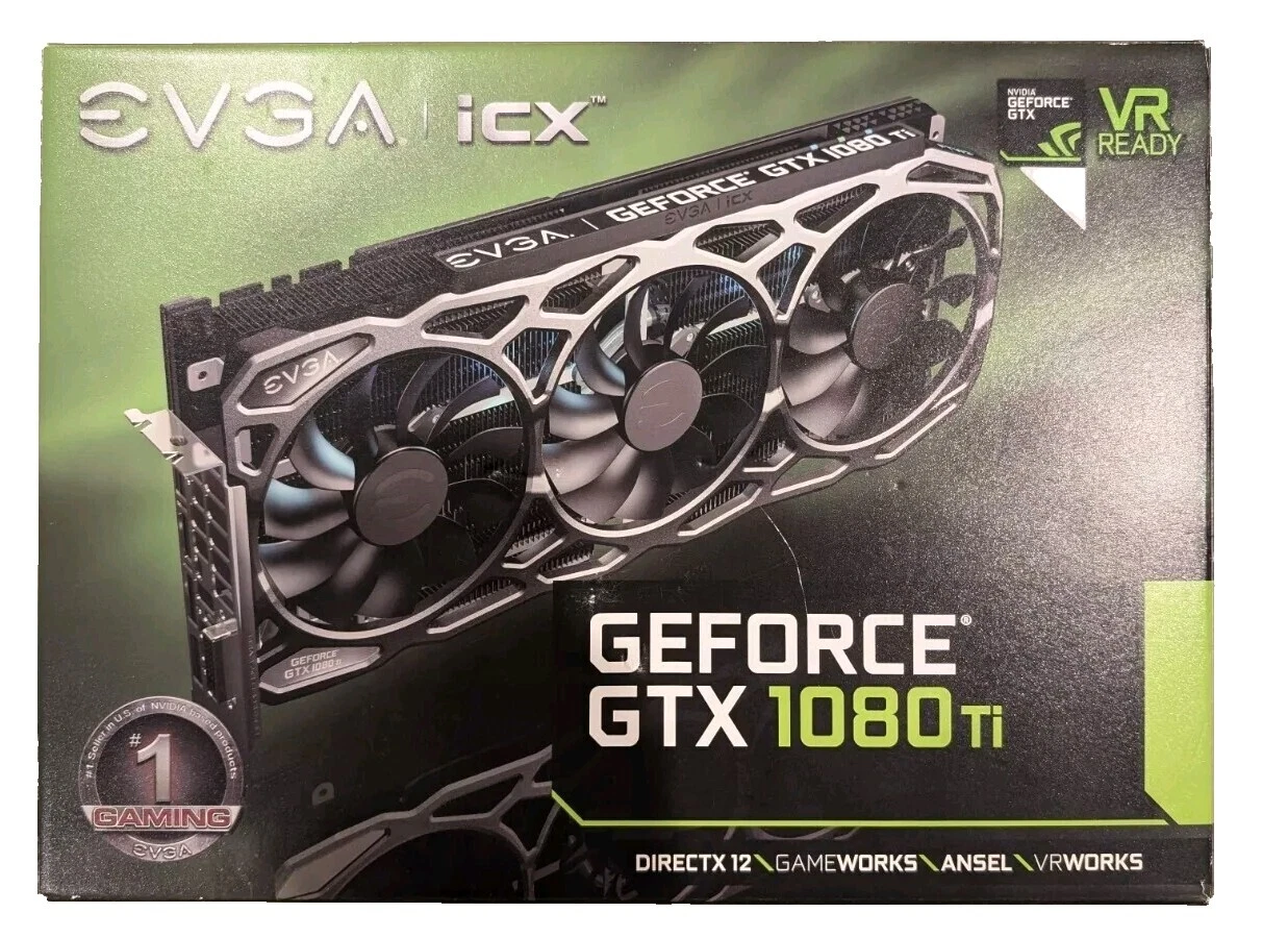 EVGA NVIDIA GeForce GTX 1080 Ti GDDR 5X tarjetas de gráficos de Ordenador