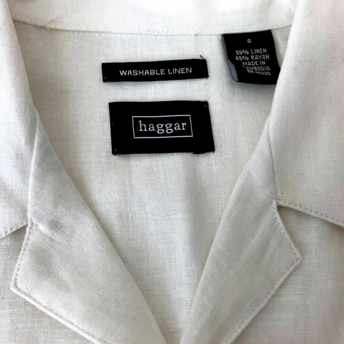 haggar レーヨン rayon スミクロ 半袖シャツ　黒　ヴィンテージ M 1950s Sports Wear レーヨン オープンカラーシャツ 黒 ブラック