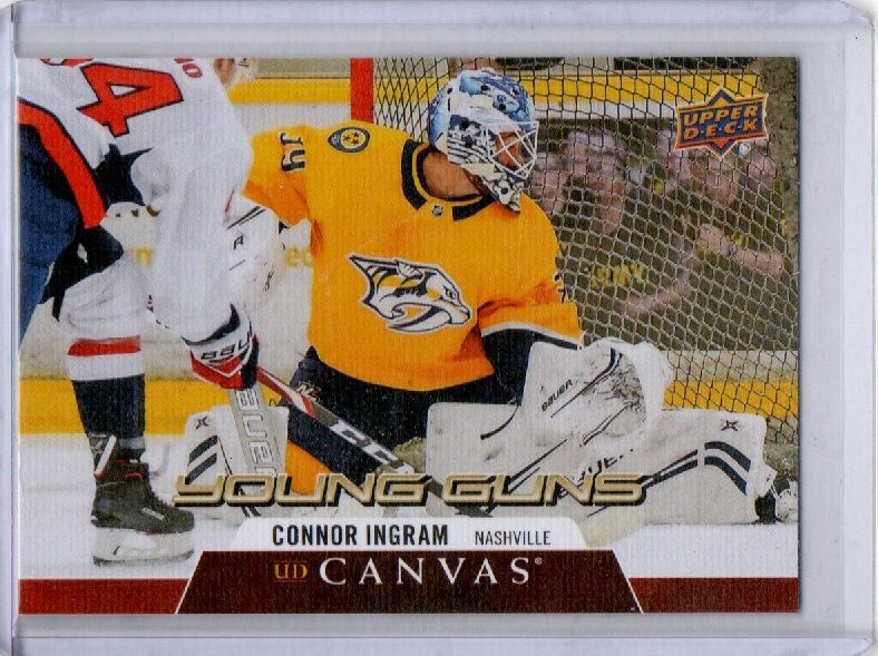 2020-21 Upper Deck UD Canvas Rookie Young Guns Connor Ingram #C226 - Arizona RC