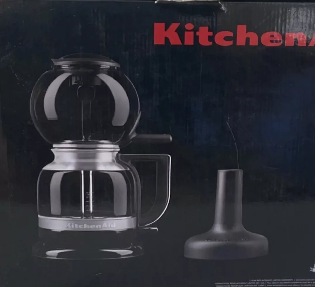 Machine caf sous vide siphon KitchenAid KCM0812OB test e pour fonctionner RAR
