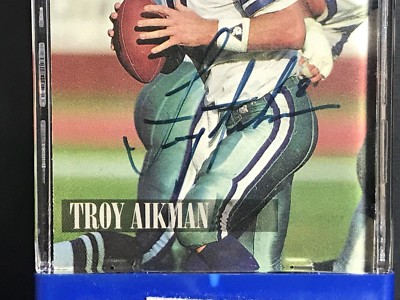 LIMITED EDITION 1994 NFL Experience Troy Aikman AUTOGRAPH 582/600