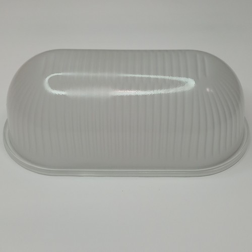 PLAFONIERA DA ESTERNO PER PARETE BIANCA plastica e vetro IP44 uso esterno E27 - Foto 11 di 17