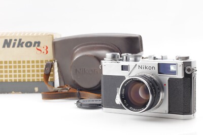 Rare!! [TOP MINT in Box] Nikon S3 RF Film Camera S.C 50mm 5cm F1.4