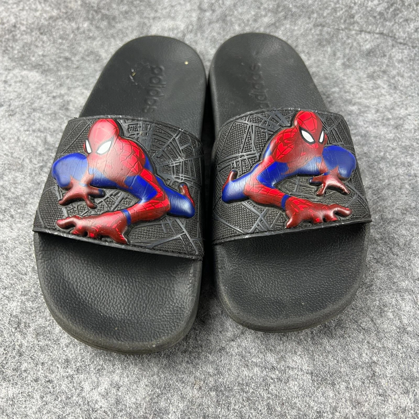 SANDALI ADIDAS X MARVEL Adilette SHOWER K Marvel Spider Man taglia 3