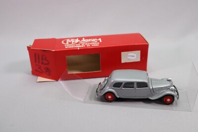 Miniature Dubray 1/43 - Citroën II B 1938 Sapeurs-pompiers De Lyon (occasion, Comme Neuve)