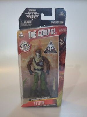 THE CORPS TITAN Poseable Action Figure Collector Series NEW