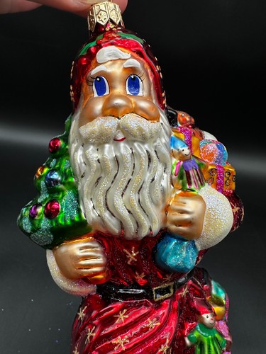 Christopher Radko A SPLENDID ARRIVAL Santa Star Robe 8" Ornament 99-100-0 - Picture 19 of 19