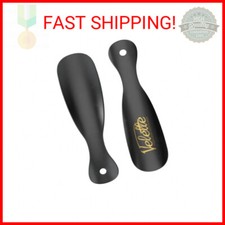 Velette 16.5" Long Shoe Horn Long Shoe Handle for Boots, 7.5" Travel Shoe Helper