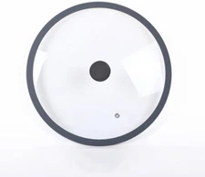 10.5" Tempered Glass Lid Pans Fry Pan Universal Pot or Pot Cover,10.2"/26Cm