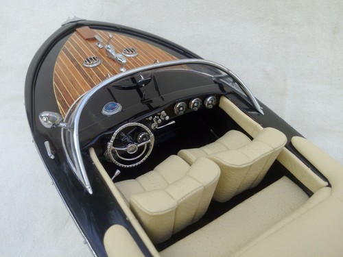 Nuevo Riva Aquarama 21" Asiento Crema Calidad Madera Modelo Barco L50 Envío Gratuito - Imagen 7 de 11