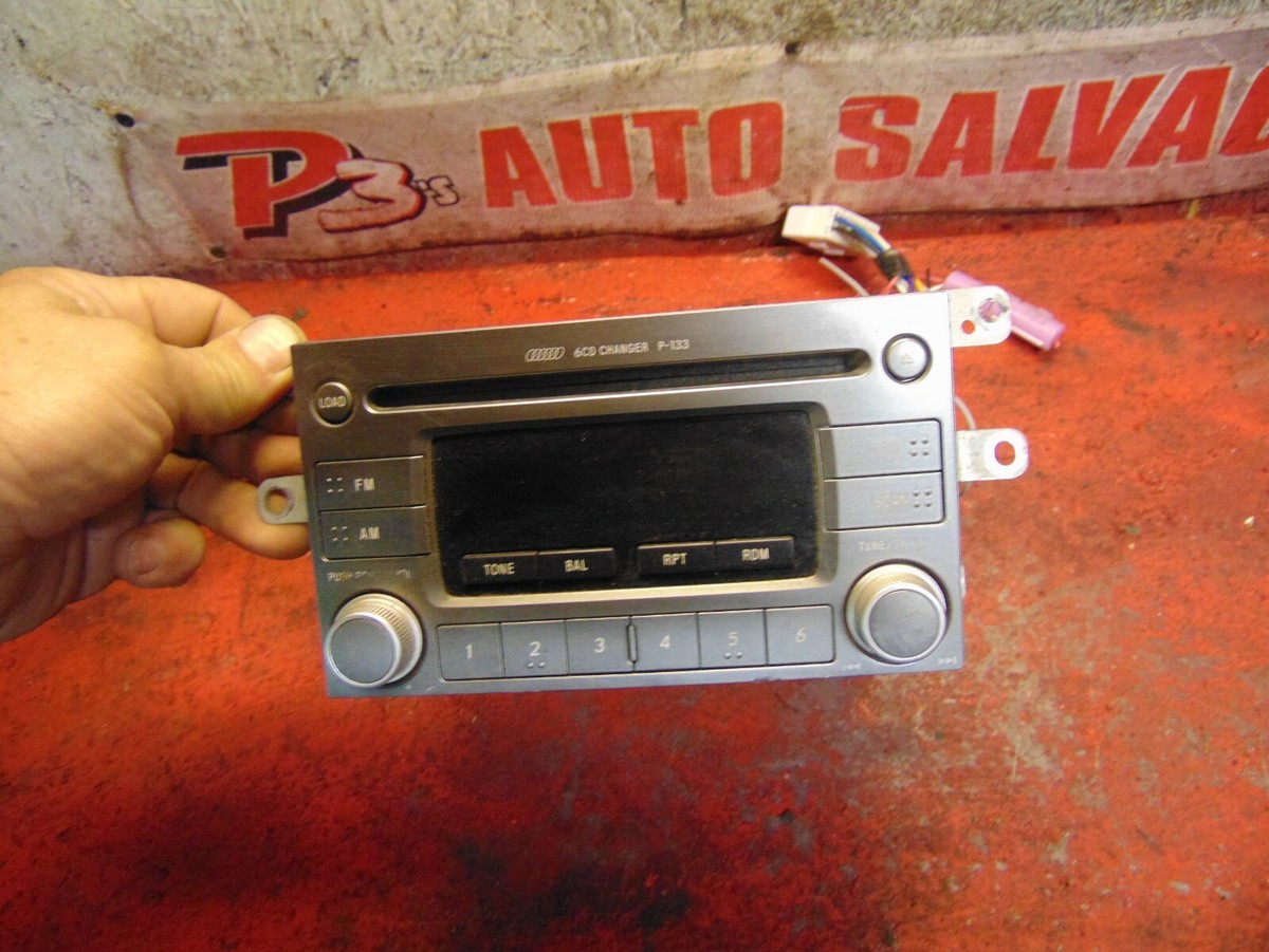 04 06 05 Subaru Impreza Saab 92x oem factory 6 disc CD player