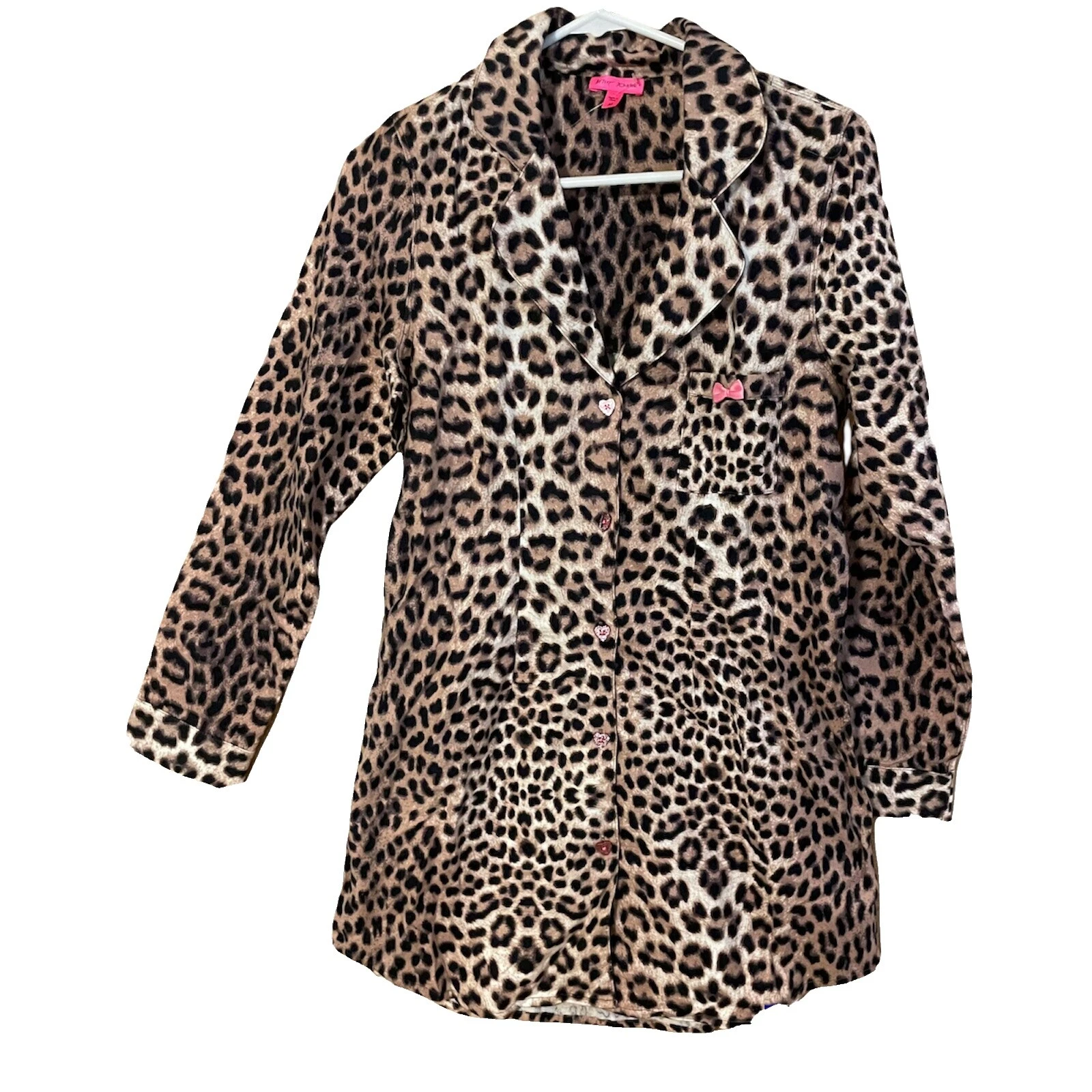 Estampado Animal Betsey Johnson Algodón Pijamas y batas para Mujeres