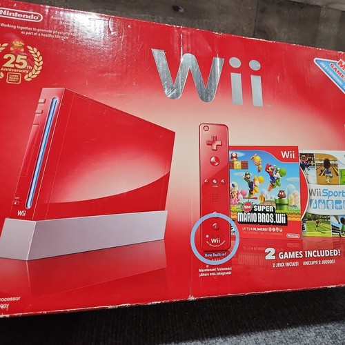 Nintendo Wii Super Mario Bros 25th Anniversary Limited Edition Videospielsystem - Bild 17 von 21