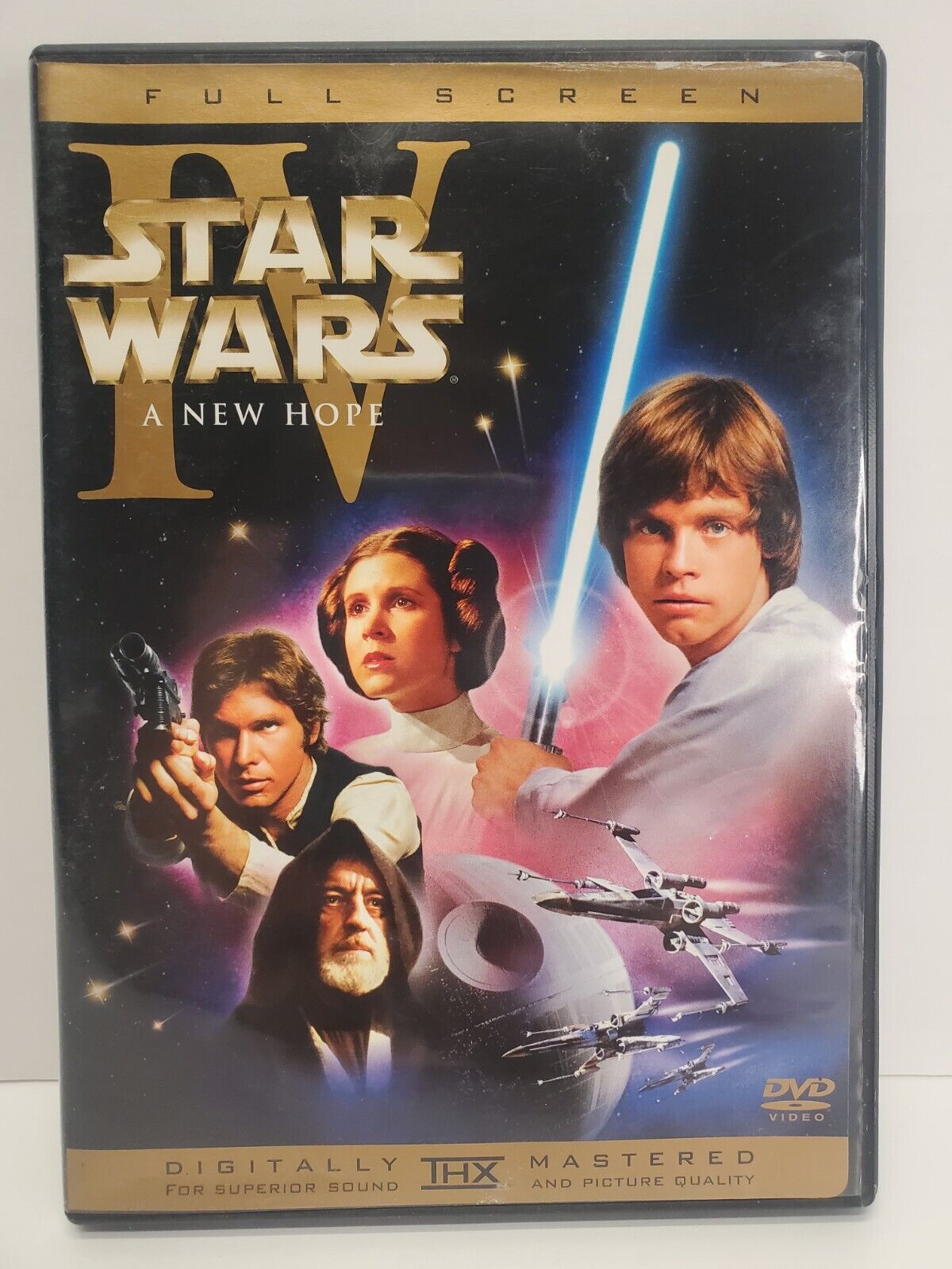 Star Wars IV New Hope DVD Video Movie Full Screen | eBay